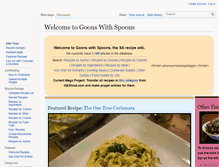 Tablet Screenshot of goonswithspoons.com